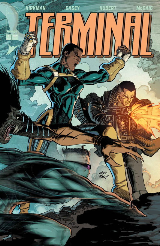 Terminal #1 Cover M Andy Kubert & Dave McCaig Connecting Wraparound Chromium Variant (MR)