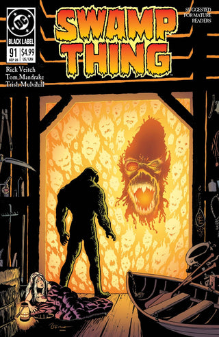 Swamp Thing 1989 #2 (sur 4) Cvr B Rick Veitch Édition variant effet métallique (MR)
