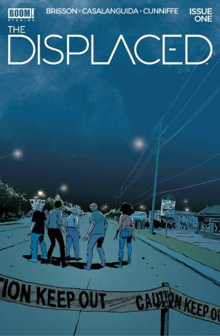 The Displaced #1 2nd Printing Luca Casalanguida Cover