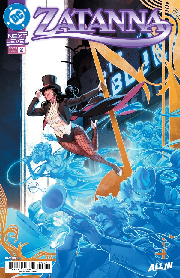 Zatanna (2026) #2 Cvr A Jamal Campbell - Cover