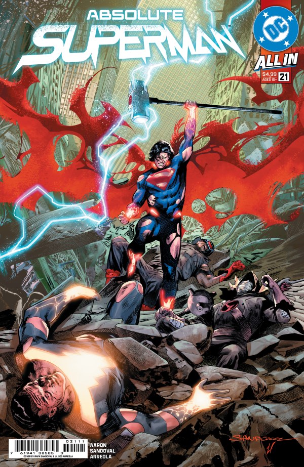 ABSOLUTE SUPERMAN #21 CVR A RAFA SANDOVAL — Cover