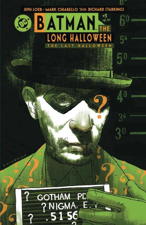 Batman: El Largo Halloween – El Último Halloween #3 Portada B Variante de Mark Chiarello