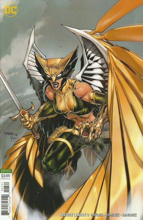 Justice League #3 Jim Lee & Sandra Hope Variant Cover - Cover