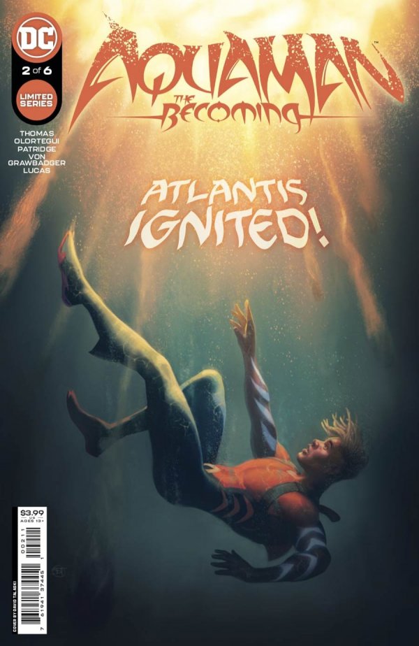 Aquaman: The Becoming #2- Cover