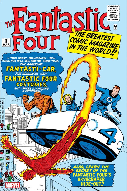 Fantastic Four #3 Facsimile Edition Foil Cover
