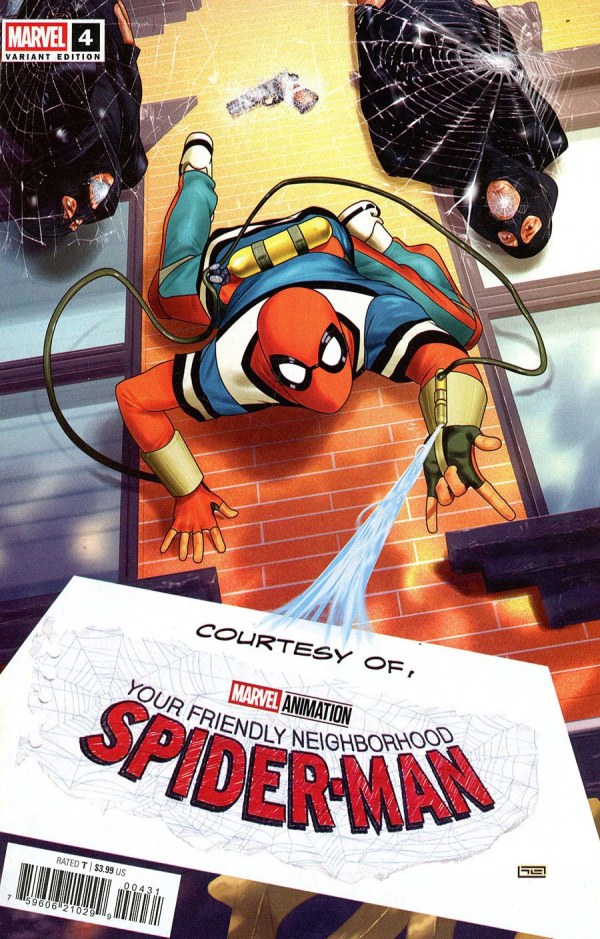 Your Friendly Neighborhood Spider-Man #4 Taurin Clarke Cover - Cover