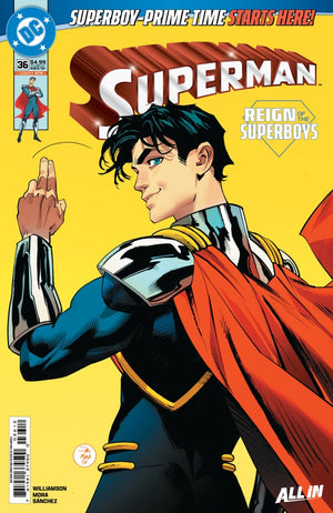 Superman #36 Second Printing Cover A Dan Mora