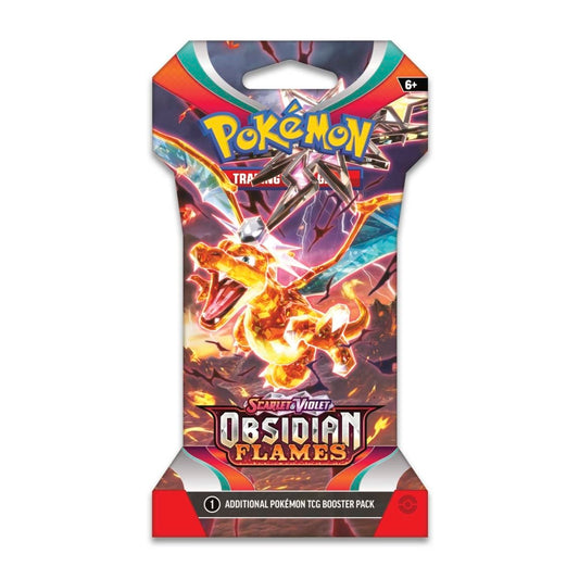 Pokémon TCG: Scarlet & Violet-Obsidian Flames Sleeved Booster