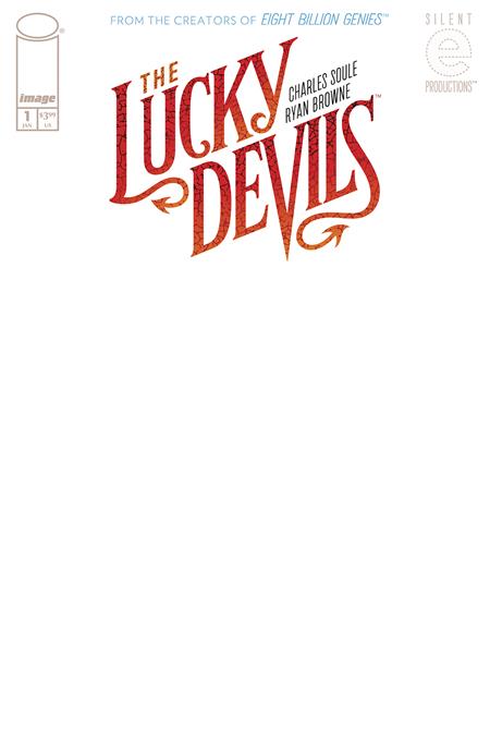 LUCKY DEVILS #1 (OF 9) CVR C BLANK SKETCH VAR