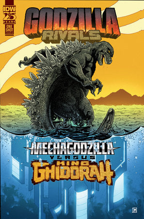 Godzilla Rivals: Mechagodzilla vs King Ghidorah #1 1:10 Justin Mason Variant