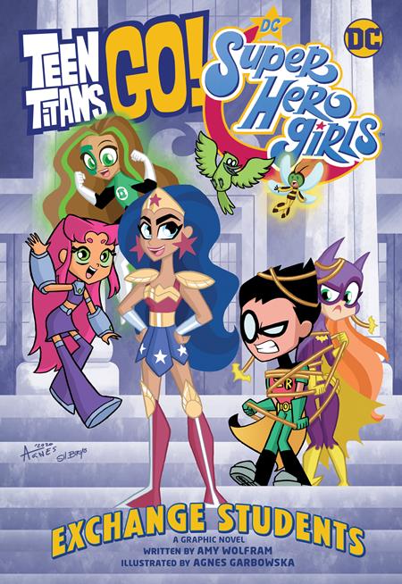 TEEN TITANS GO DC SUPER HERO GIRLS EXCHANGE STUDEN