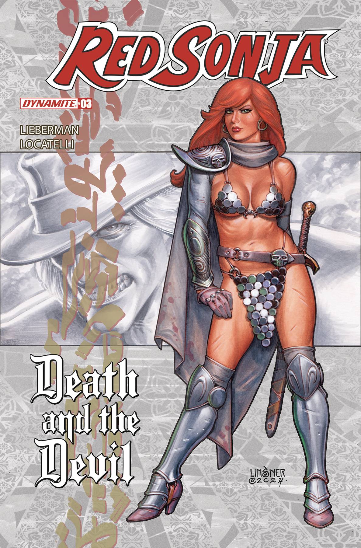 RED SONJA DEATH AND THE DEVIL #3 CVR A LINSNER