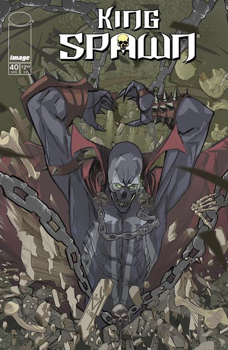 KING SPAWN #40 CVR A THADDEUS ROBECK