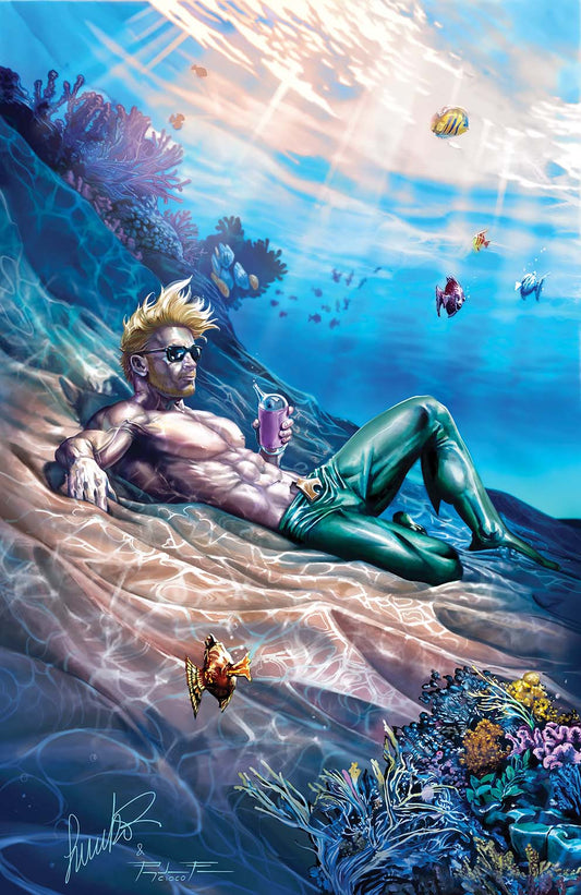 AQUAMAN #1 1:25
 1:25 Qualifying Variant