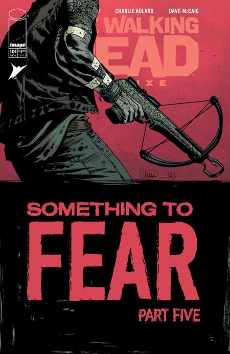 WALKING DEAD DELUXE #101 CVR B CHARLIE ADLARD & DAVE MCCAIG VAR