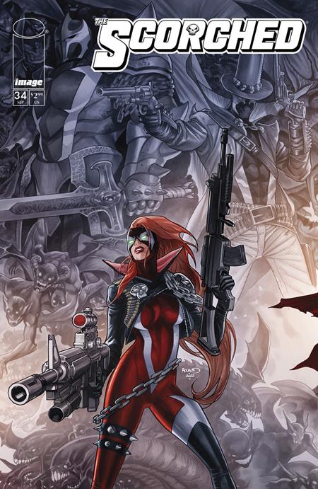 SPAWN SCORCHED #34 CVR B PAUL RENAUD VAR