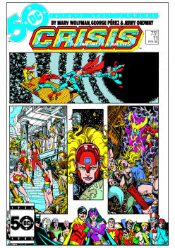 CRISIS ON INFINITE EARTHS #11 FACSIMILE EDITION