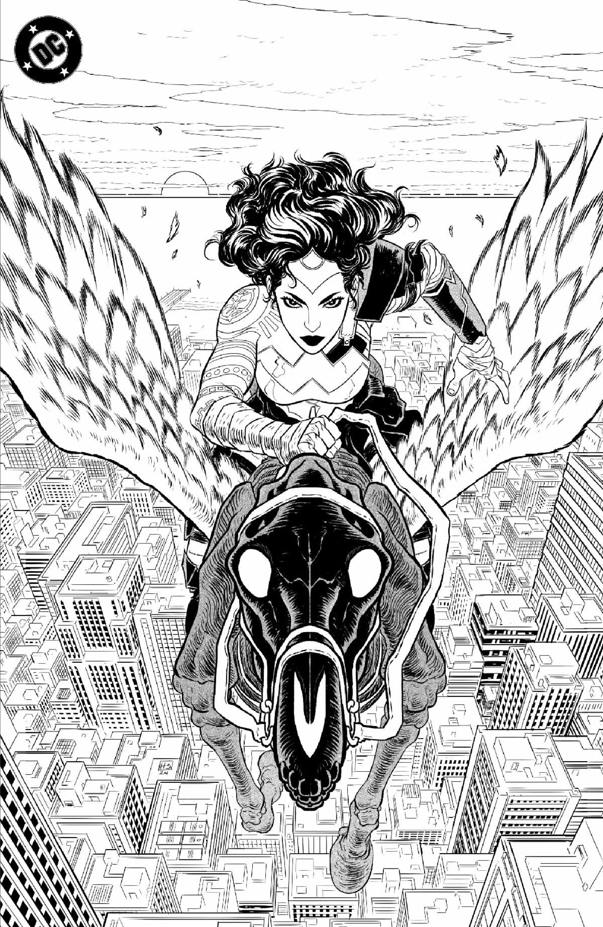 ABSOLUTE WONDER WOMAN NOIR EDITION #1 SHERMAN FOIL