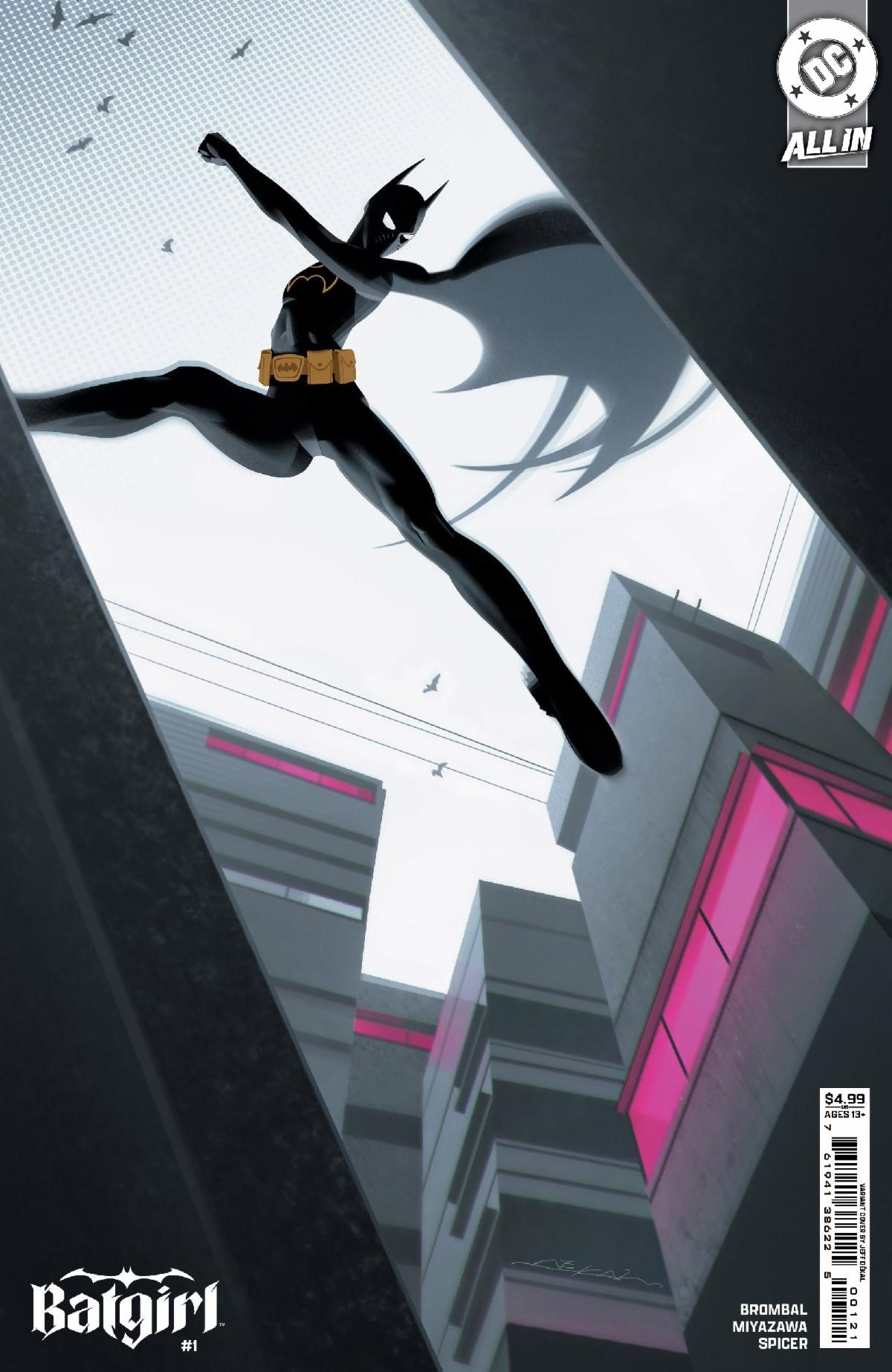 BATGIRL #1 DEKAL