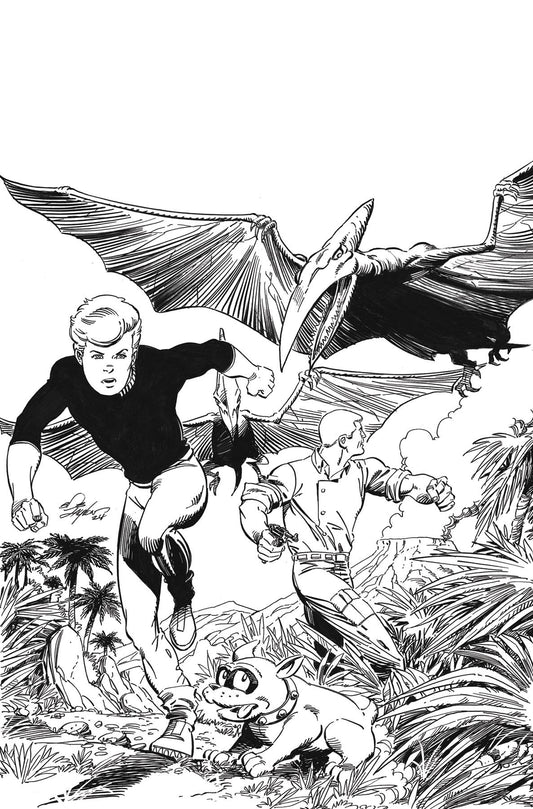 JONNY QUEST #1 LAYTON LINE ART VIRGIN DE EXC