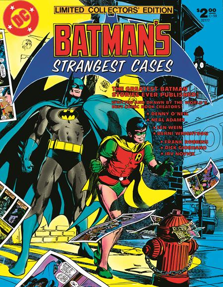 BATMAN STRANGEST CASES LIMITED COLLECTORS EDITION #59 FACSIMILE EDITION