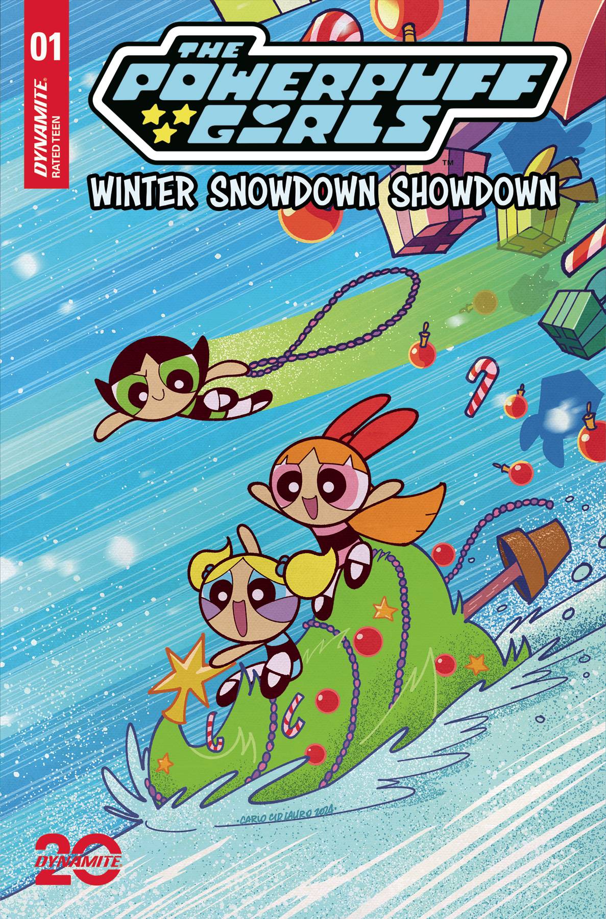 POWERPUFF GIRLS WINTER SNOWDOWN SHOWDOWN #1 CVR A LAURO (C: