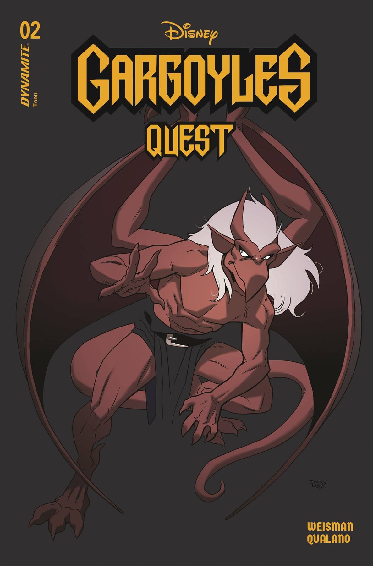 GARGOYLES QUEST #4 CVR C MOSS COLOR BLEED