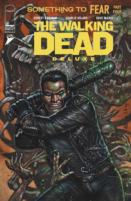 WALKING DEAD DELUXE #100 CVR H SIMON BISLEY VAR