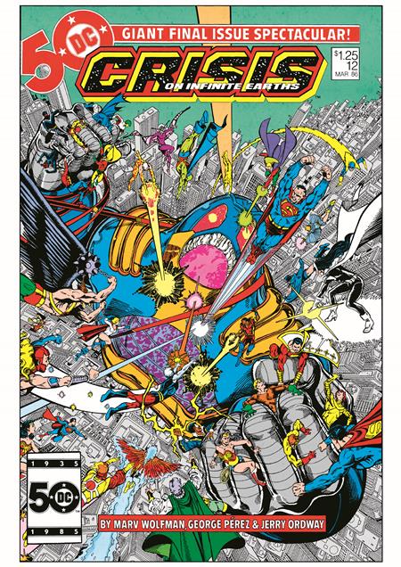 CRISIS ON INFINITE EARTHS #12 FACSIMILE EDITION